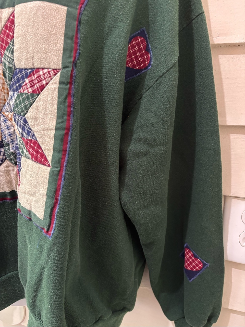🔥5 for $25🔥 Vintage Quilted Grannycore Sweatshirt - Picture 4 of 9